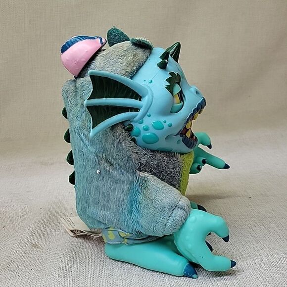 Crate Creatures Surprise, Croak, Teal, Pomsies Grumblies Hydro - Picture 8 of 12